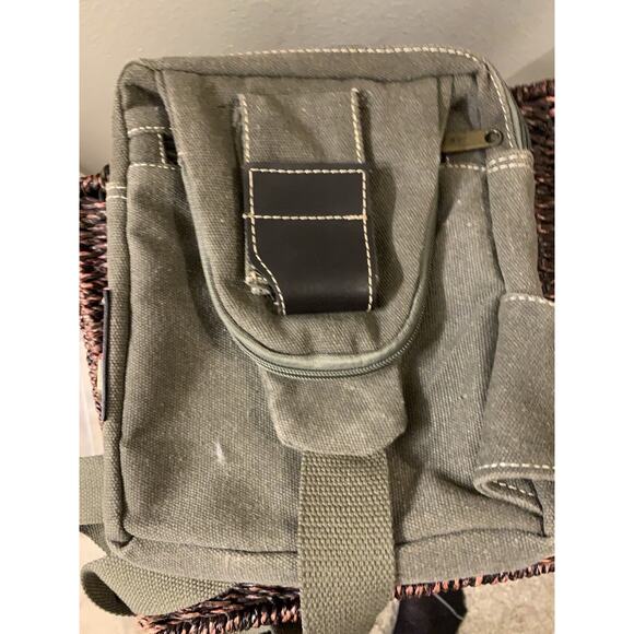 Diesel Crossbody Bag Spare Parts Green Utility Shoulder Bag - Picture 7 of 12